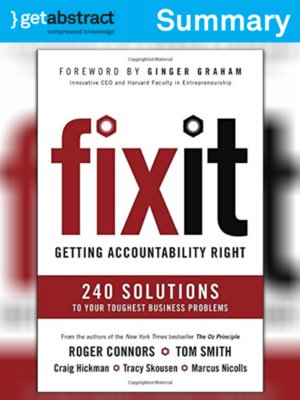 cover image of Fix It (Summary)